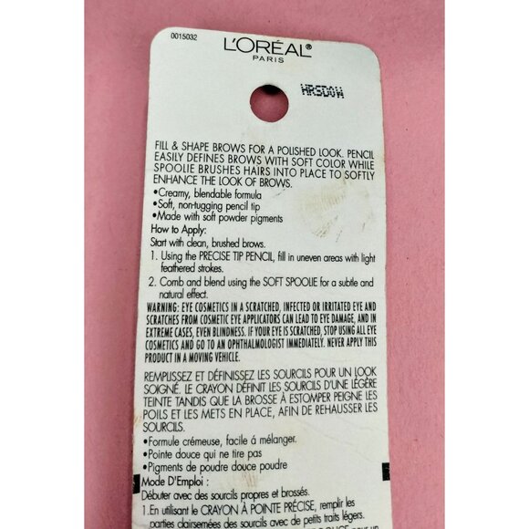 LOreal Age Perfect Magnifying Brow Pencil Deep Brown 204 Ultra-Fine Tip Blending - Picture 5 of 9